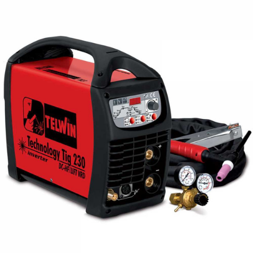 Telwin-Poste à souder inverter TIG et MMA Telwin Technology TIG 230 DC HF/LIFT VRD – accessoires TIG-Neuf