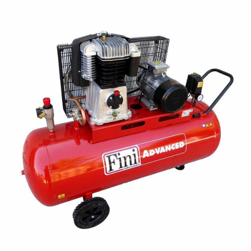 FINI-Compresseur électrique triphasé à courroie FINI ADVANCED BK 119-270L moteur 5.5 HP – 270 L-Neuf