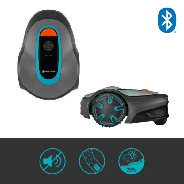 Tondeuse robot connectée Bluetooth® GARDENA SILENO Minimo 500 (15202-26 )- 500m² – Image 2